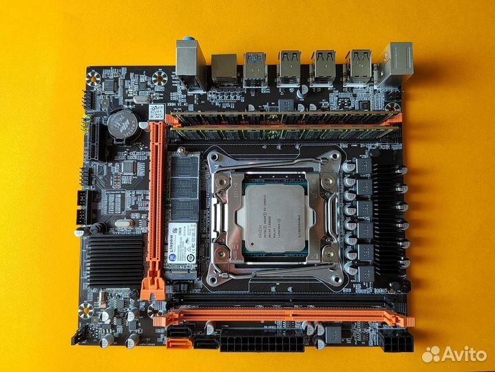 Материнская плата lga 2011 x99. Ddr4