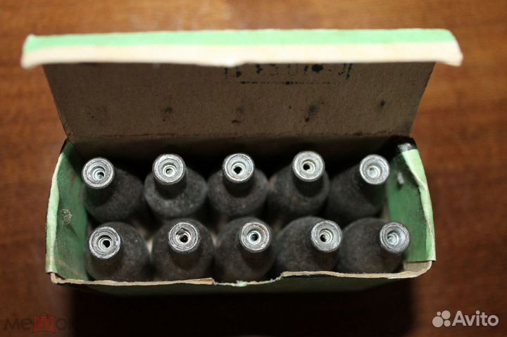 Баллончики пустые для сифона(упаковка 10 штук СССР