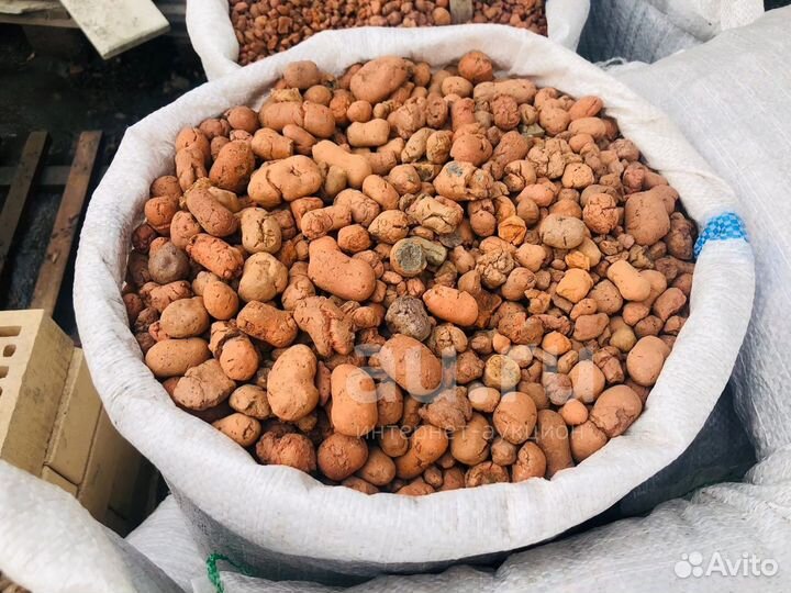 Керамзит в мешках