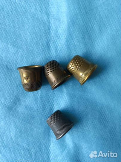 Наперсток медный и стальной СССР