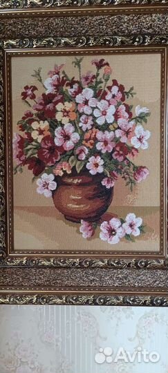 Картина в раме гобелен