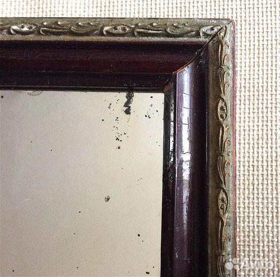 Зеркало в багетной раме 60х40 см. СССР