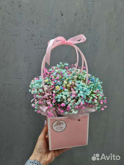 Гипсофила букет цветы