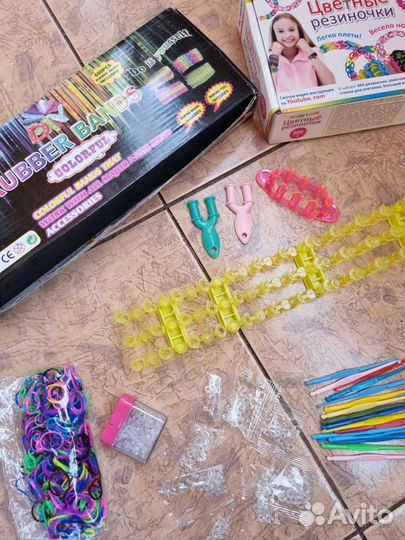 Наборы для плетения из резинок