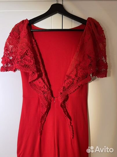 Вечернее платье в пол 44