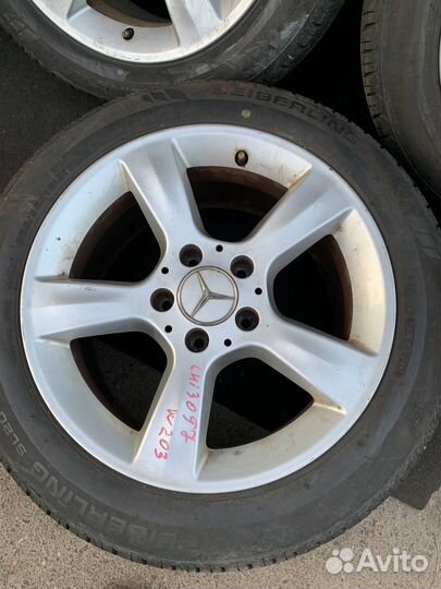 Комплект колес Mercedes C-class W203 R16