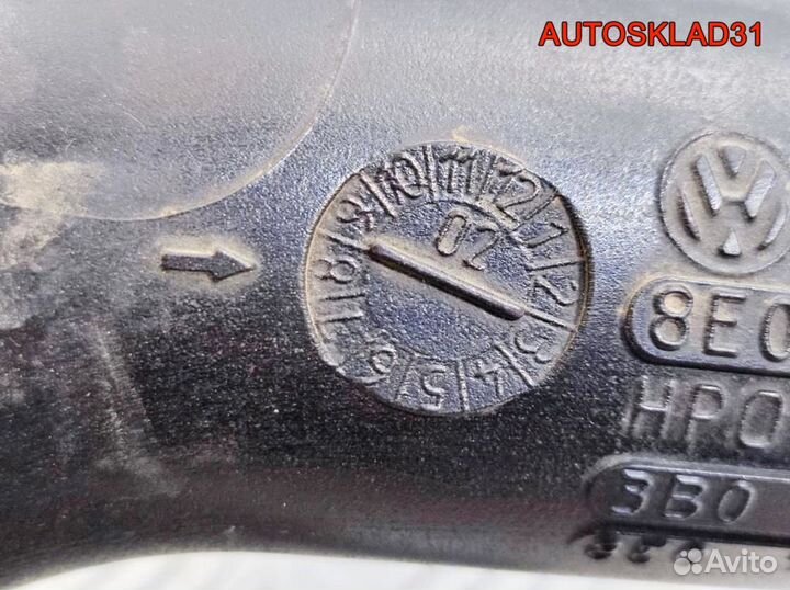 Патрубок интеркулера Audi A4 B6 1.9 AVF 3B0145762B