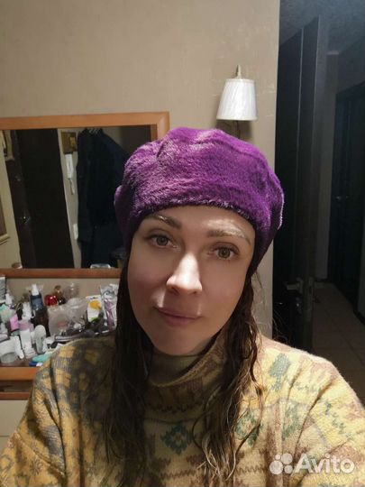 Берет женский альпака