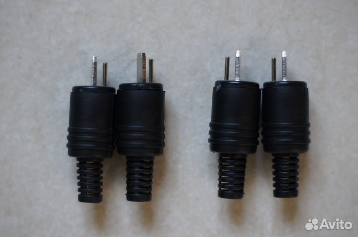 Новые, разъем точка-тире 4шт