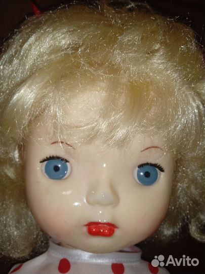 Кукла СССР Наташа с зубками