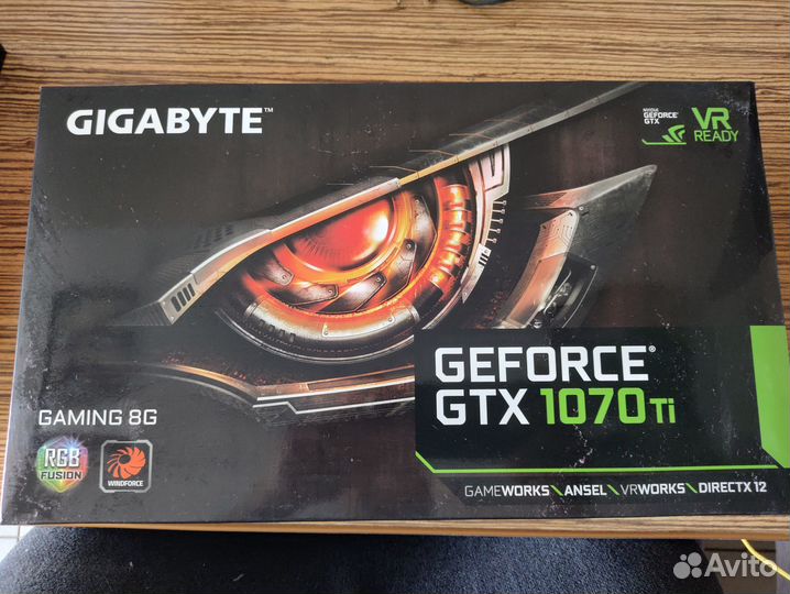 Gigabyte GeForce GTX 1070 Ti gaming 8gb