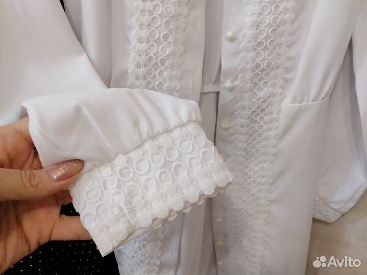 Платье белое