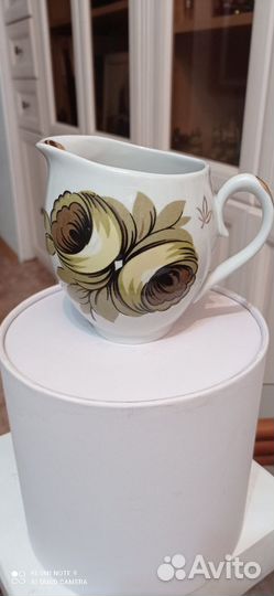 Молочник СССР Полтавский фарфоровый завод