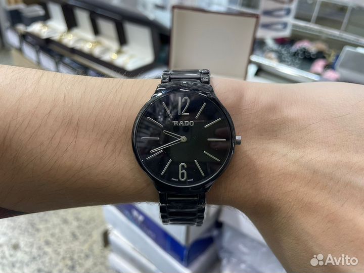 Часы женские керамические Rado с браслетом