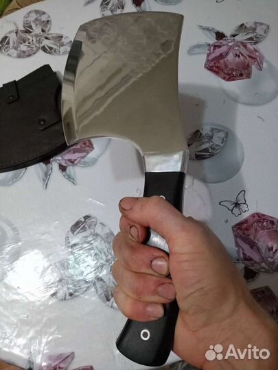 Нож тяпка фултанг, цельнометалическая