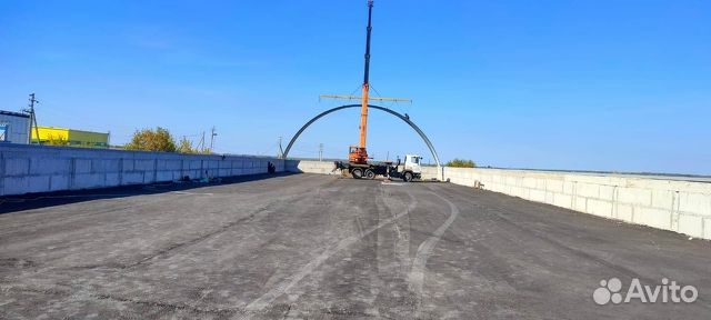 Строим быстровозводимые арочные ангары