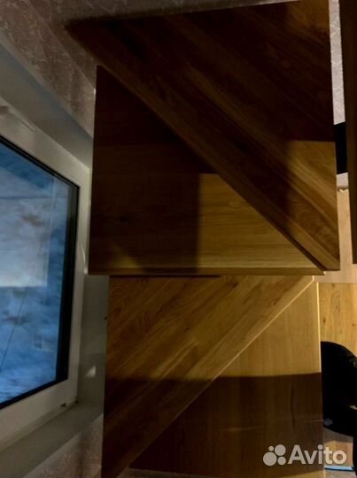 Обшивка ступеней Дубом