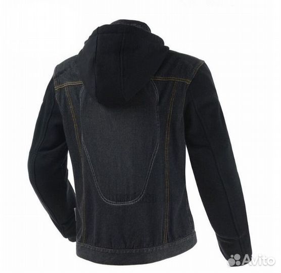 Мотокуртка с защитой sspec черная