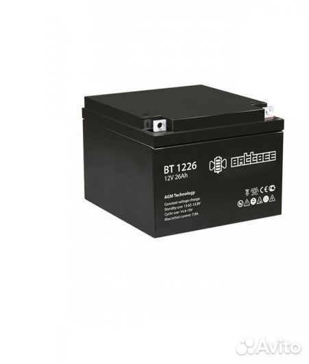 Аккумулятор Battbee BT 1226 (12V / 26Ah)