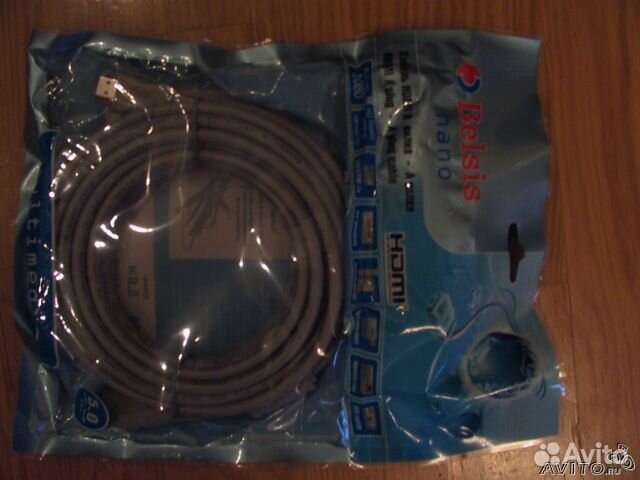 Belsis BW 1458 hdmi to hdmi (19M-19M) 5 метров
