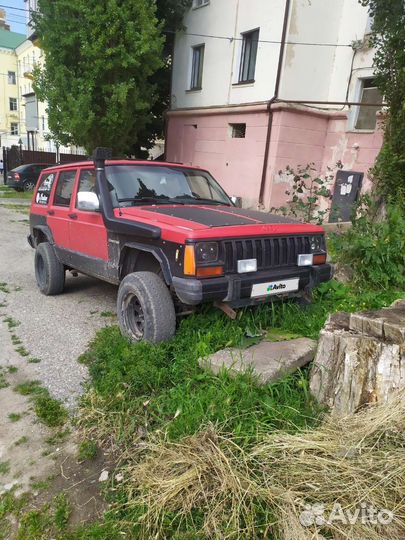 Jeep Cherokee 2.1 МТ, 1989, 185 000 км