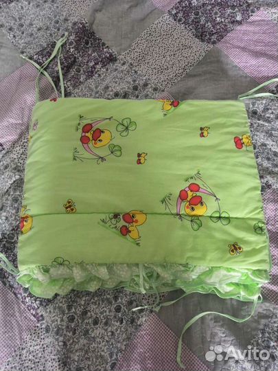 Бортики в детскую кроватку