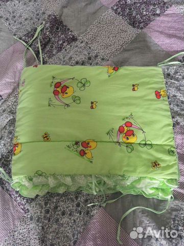 Бортики в детскую кроватку