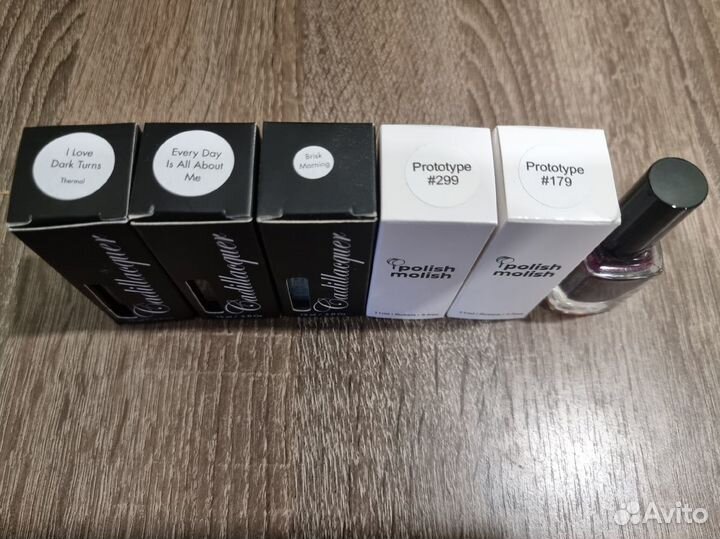 Лаки Cadillacquer, Polish molish, CF,Scale Lacquer