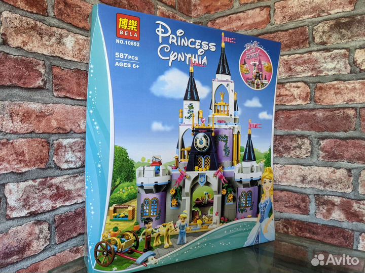 Конструктор lego Замок Золушки