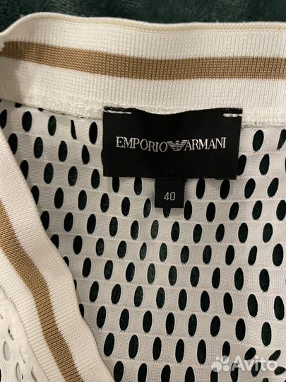 Майка в сетку Emporio Armani