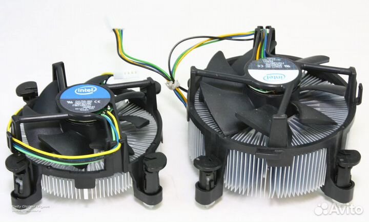 Боксовые кулеры охлаждения Intel AMD