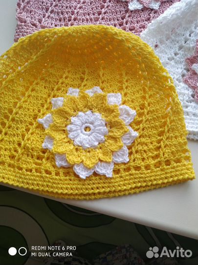 Шапочка для девочки