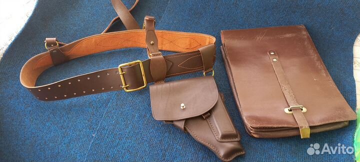 Ремень офицерский портупея ссср,кобура,планшет