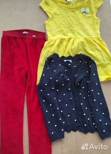 Детские вещи пакетом для девочек 104