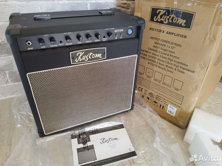 Гитарный комбоусилитель kustom KG112FX