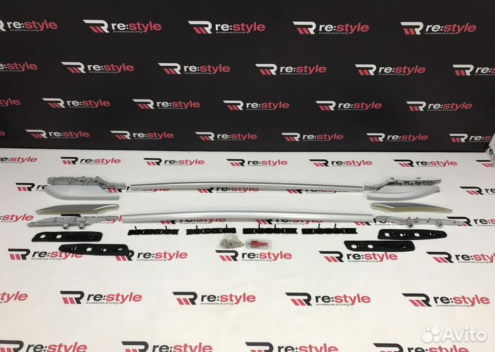 Рейлинги Nissan X-Trail 32 Серебро