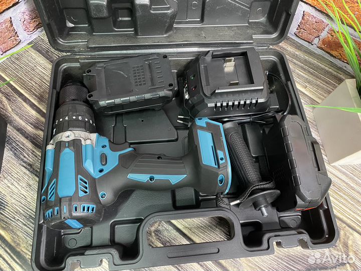 Аккумуляторная Дрель Шкуруповерт