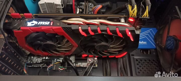 Видеокарта MSI GeForce GTX 1070 Ti gaming 8gb