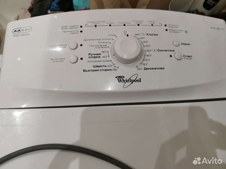 Стиральная машина с вертикальной загрузкой