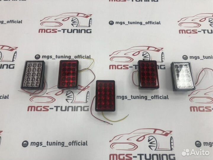 Огни в задний бампер (B) Mercedes G-class