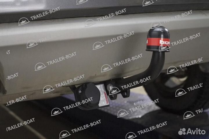 Фаркоп Nissan Terrano 14-22 рама и крюк-шар, 50мм 2812