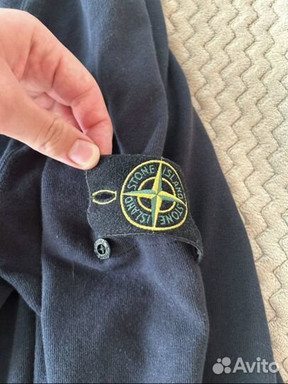 Stone island свитшот черный