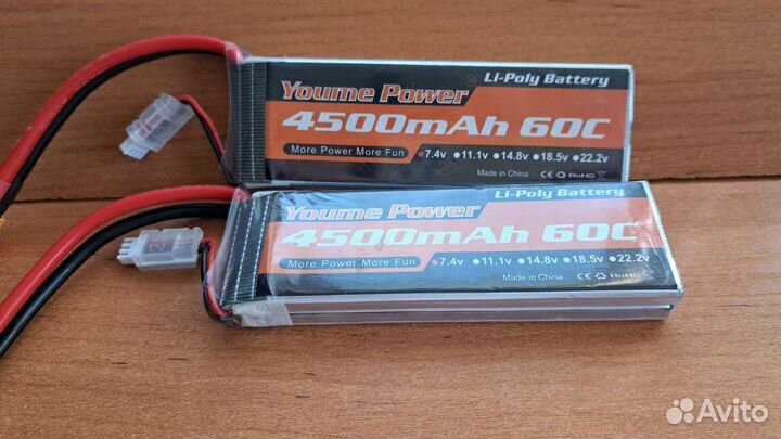 Аккумулятор RC 4500 mAh Traxxas Tamiya King Kong