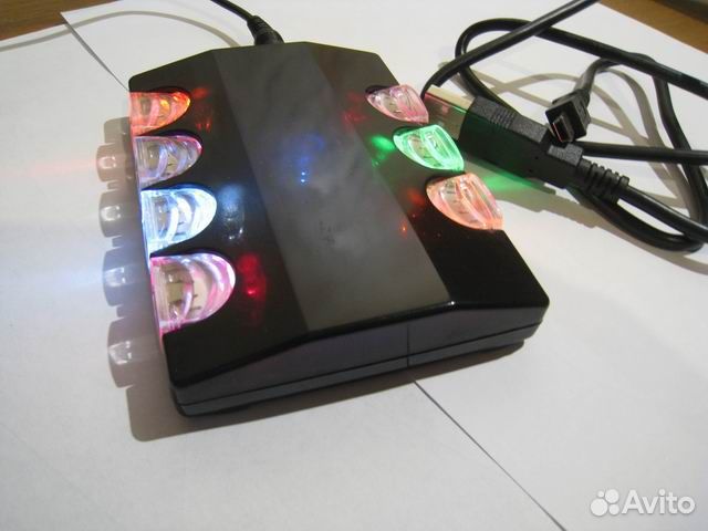 Новый USB HUB Концентратор 2.0,3.0 +бп + LED