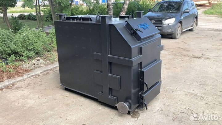 Твердотопливный котел длительного горения