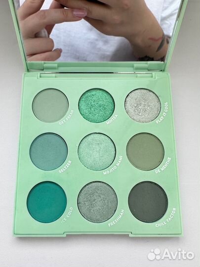 Colourpop тени Mint to be