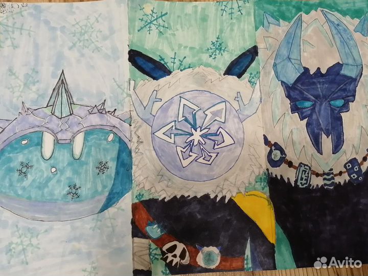 Рисунки на заказ (цена договорная)