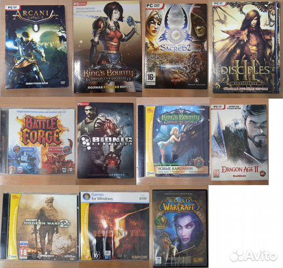 Игры PC DVD/ компьютерные игры на пк
