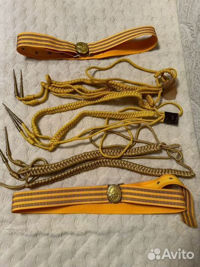 Аксельбанты и ремни