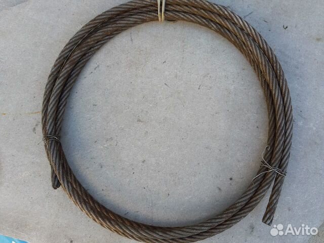 Трос стальной буксировочный диаметр 17